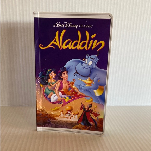 Disney Other - Disney Aladdin VHS Tape Notebook